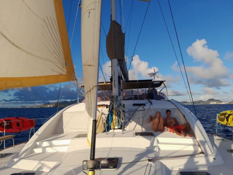 Sint Maarten: Luxury Catamaran Cruise With Lunch and Drinks - Important Meeting Details