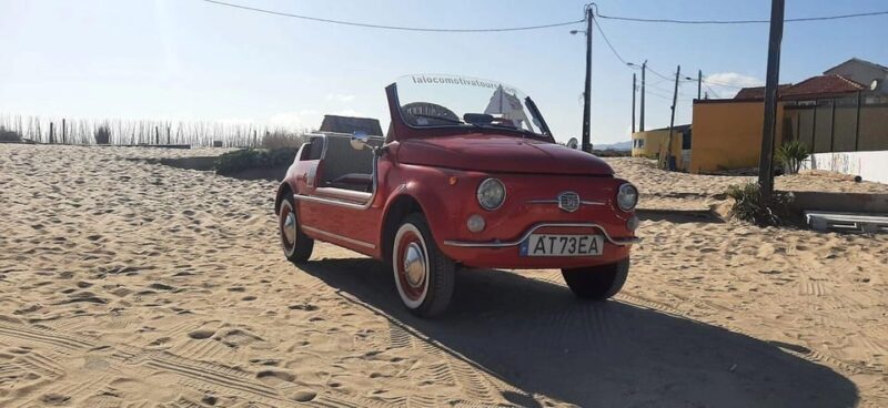 Sintra by Vintage Fiat 500 Jolly - Cascais Marina and Landmarks
