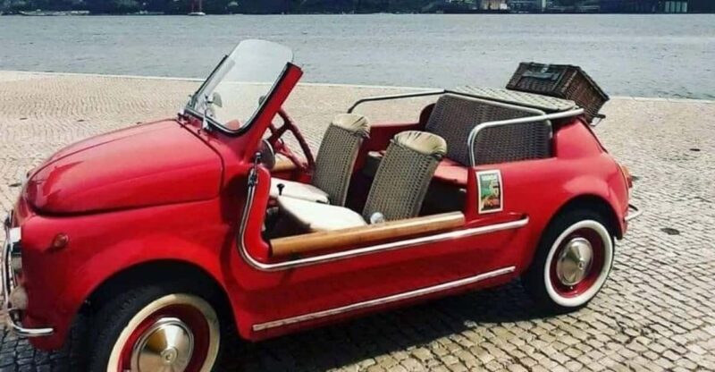Sintra by Vintage Fiat 500 Jolly - Sintra Old Town Highlights