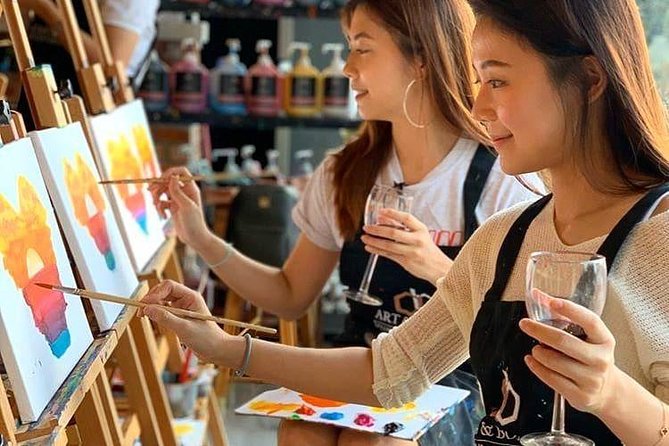 Sip & Paint Night - Inclusions