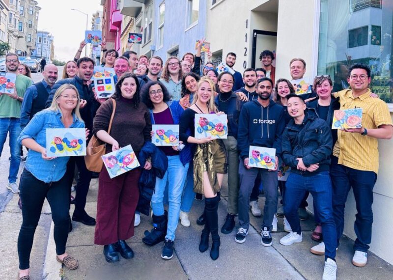 Sip & Paint Team Building Events - Experience Highlights