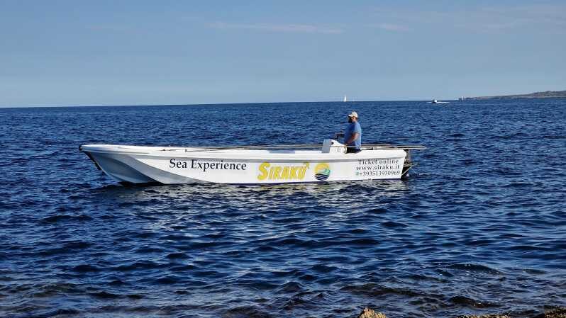 Siracusa: Ortigia & Sea Caves Speedboat Tour With Swim Stop - Marine Caves Exploration