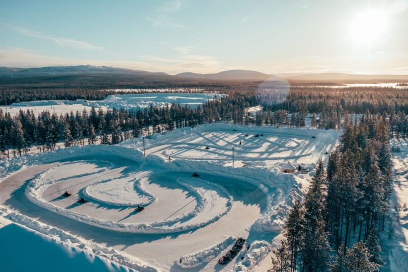 Sirkka: Levi Ice-Karting Experience With Optional Transfer - Transfer Options