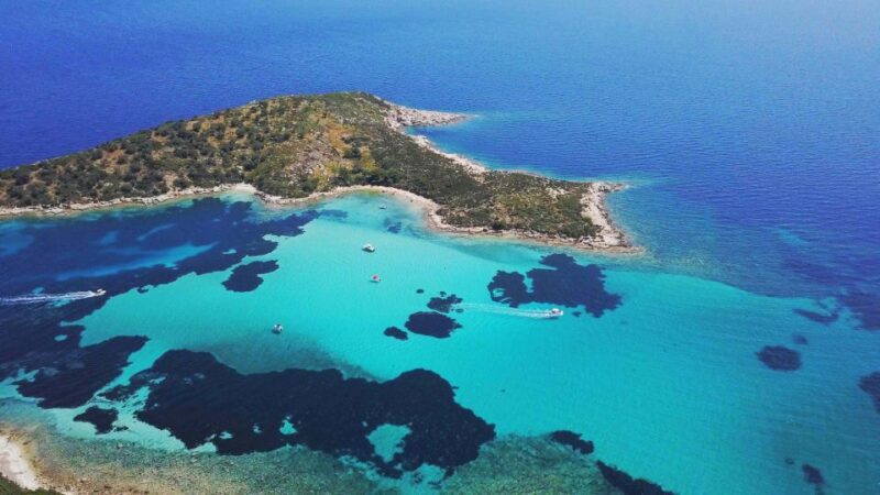 Sithonia: Speedboat Cruise to Ammouliani Island With Drinks - Ammouliani Island Adventure