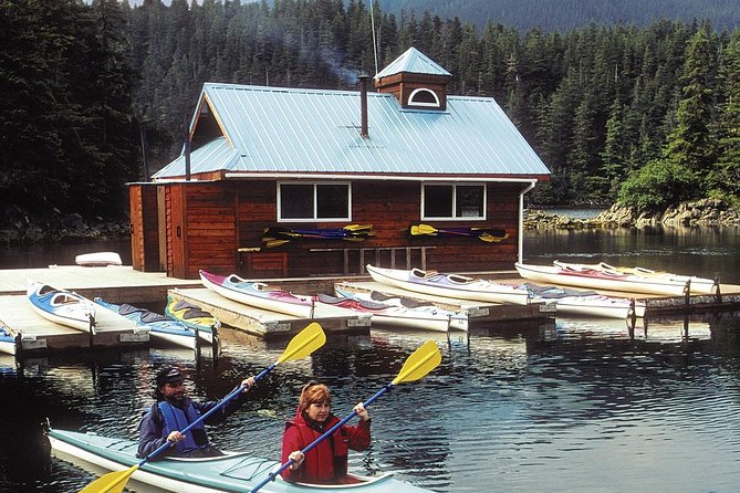 Sitka Boat and Sea Kayaking Adventure - Refueling With a Tasty Snack