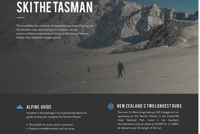 Ski The Tasman - Online Reviews