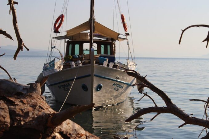 Skiathos: Boat Cruise With Dinner & Sunset Viewing - Boat Cruise Details