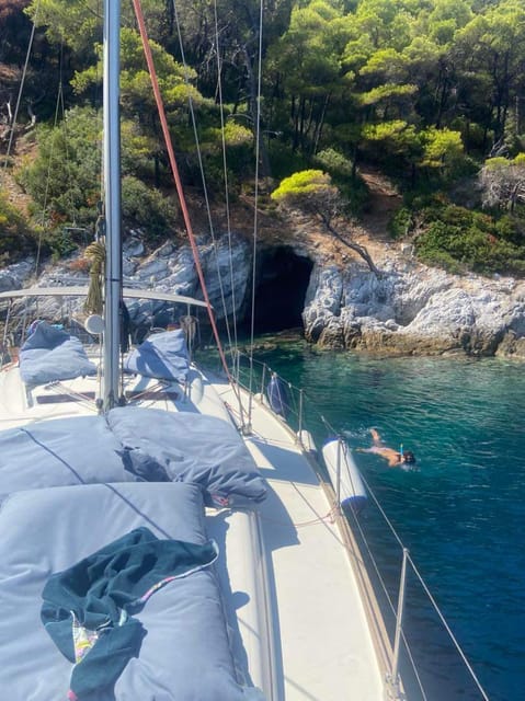 Skiathos: Day Sailing Trip With Swim Stops and Lunch - Availability