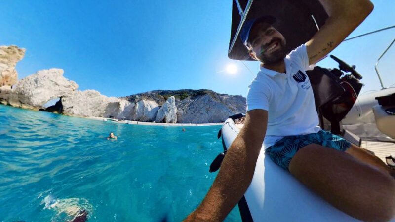 Skiathos: Private Day Cruise With a Speed Boat Around Island - Duration and Availability