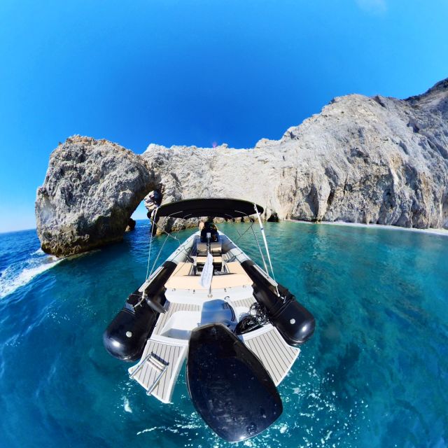 Skiathos: Private Lalaria Beach and Caves Speedboat Tour - Includes