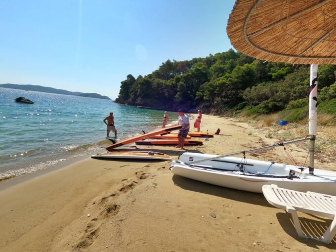 Skiathos: SUP & Sea Kayak Tour Around the Island - Itinerary
