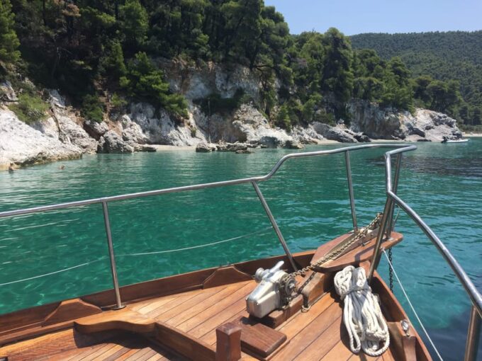 Skiathos: Traditional Boat Cruise With Swim Stops & Lunch - Booking and Availability