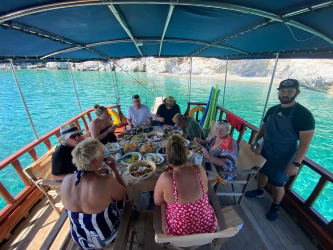 Skiathos: Traditional Boat Cruise With Swim Stops & Lunch - Getting to the Meeting Point