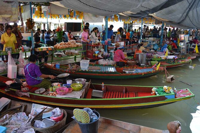 Skip the Line Admission Ticket of Ayothaya Floating Market - Included Services