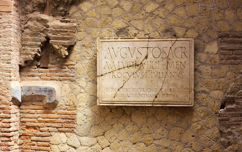 Skip the Line in Herculaneum - Half Day Group Tour - Important Information