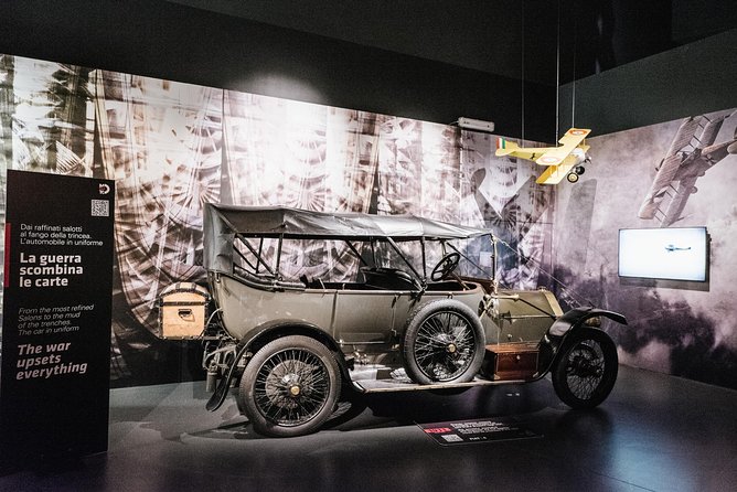 Skip the Line National Automobile Museum and Turin Hop on Hop off - High-Tech Exhibits and Features