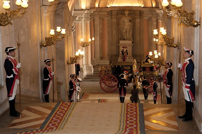 Skip the Line Royal Palace Madrid Guided Tour - Ascend the Main Staircase