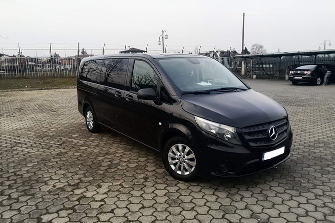 Skopje Airport Transfer by Van for up to 8 Passengers - Inclusions and Costs
