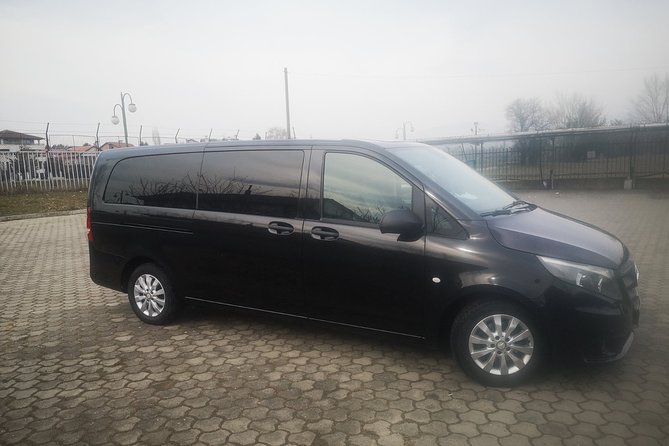 Skopje Airport Transfer by Van for up to 8 Passengers - Meeting and Pickup