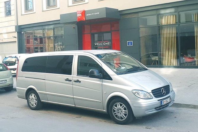Skopje Airport Transfer by Van for up to 8 Passengers - Pricing Options