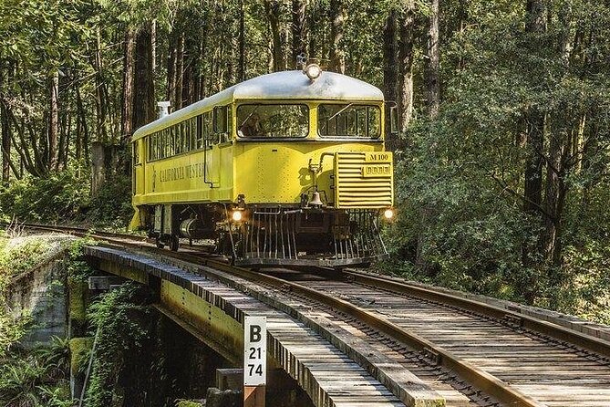 Skunk Train: Pudding Creek Express From Fort Bragg - Year-Round Availability and Accessibility