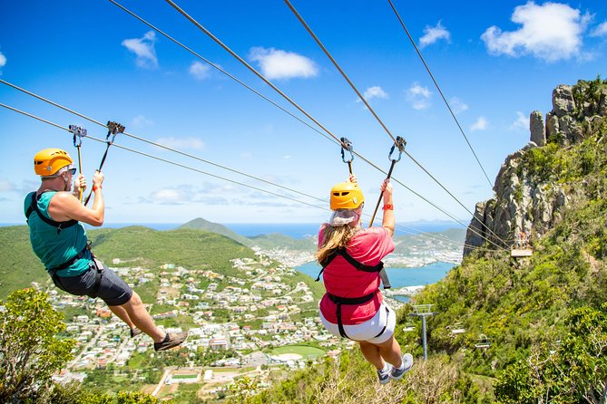 Sky Explorer and Sentry Hill Zip Line Adventure St Maartin - Meeting Point and Schedule