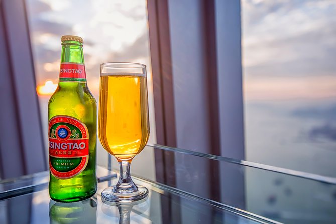 Sky100 Ticket Includes Beer at Café 100 by the Ritz-Carlton HK - Panoramic Views of Hong Kong