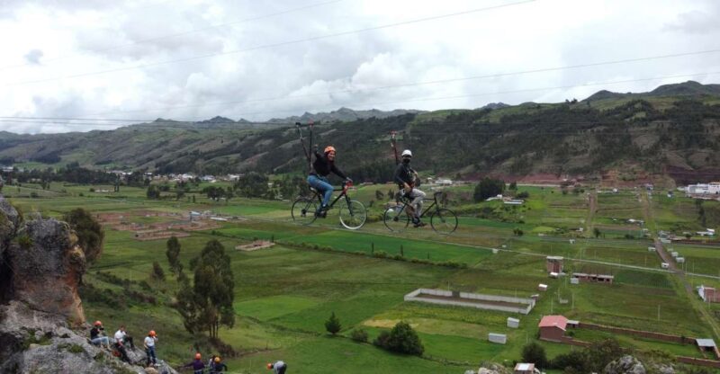 Skybike, Climbing and Rappelling in Cachimayo From Cusco - Key Points