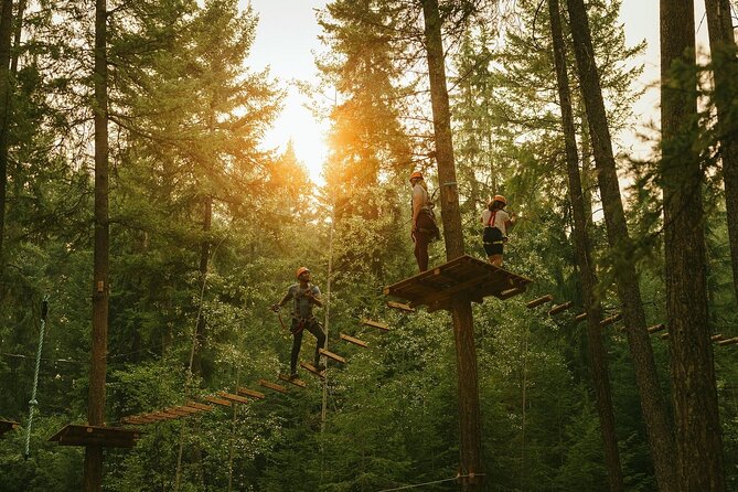 Skybridge Adventure Golden BC From Canmore & Banff - Scenic Views and Thrilling Experiences