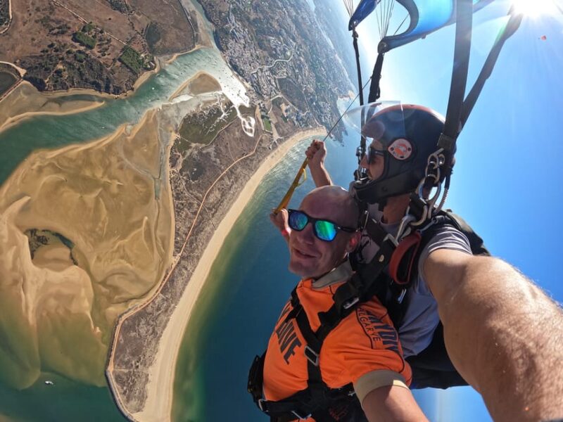 Skydive Algarve: Premium Tandem Skydive With Beach Landing - Tandem Skydive Details