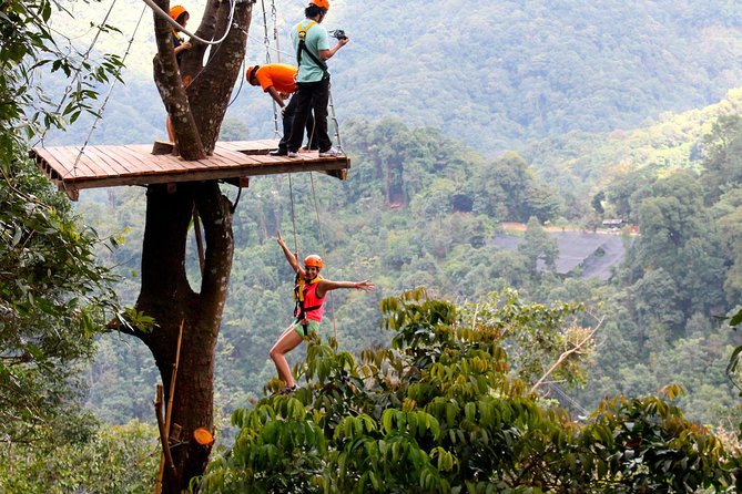 Skyline Jungle Zipline Experience Chiang Mai - Ziplining Adventure Highlights