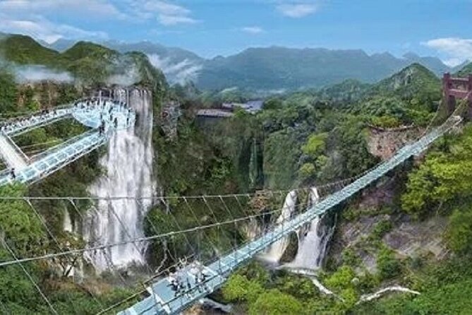 Skywalk Glass Bridge Waterfall Mountain Ancient Cave Private Tour - Pickup Information