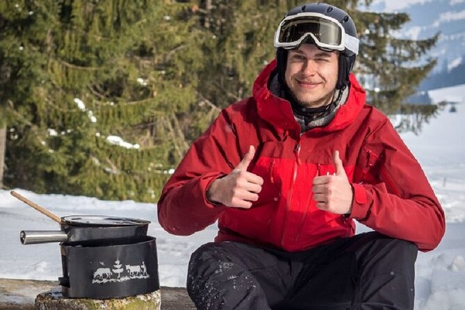 Sledding Cheese Fondue, Chocolate - Guided Experience