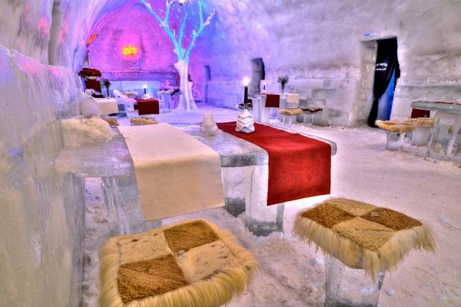 Sleep in the ICE HOTEL at Balea Lake - Included Amenities and Costs
