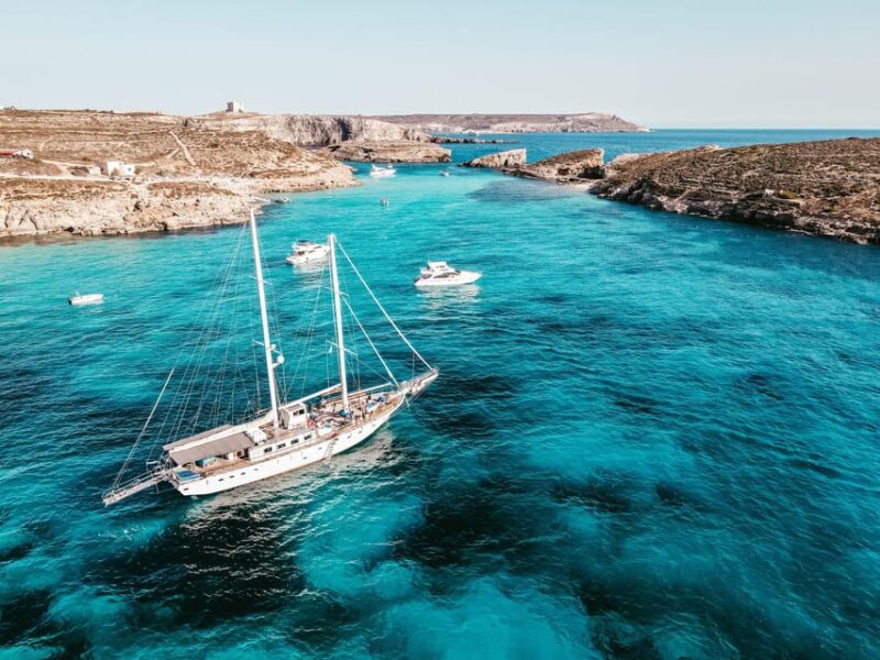 Sliema: Three Bay Cruise With Lunch & Optional Transfers - Key Points