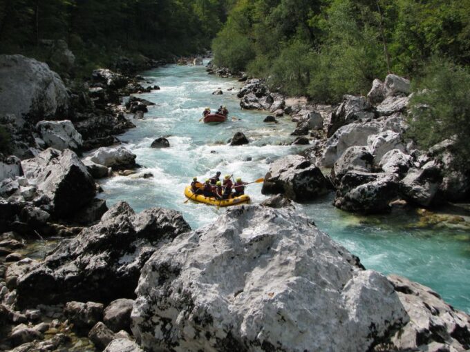Slovenia: Half-Day Rafting Tour on SočA River With Photos - Meeting Point and Transportation