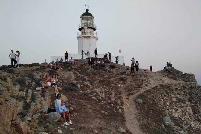 Small-Group Armenistis Lighthouse Sunset Tour in Mykonos - Highlights and Inclusions