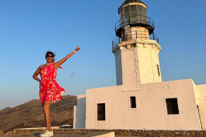 Small-Group Armenistis Lighthouse Sunset Tour in Mykonos - Experiencing the Sunset