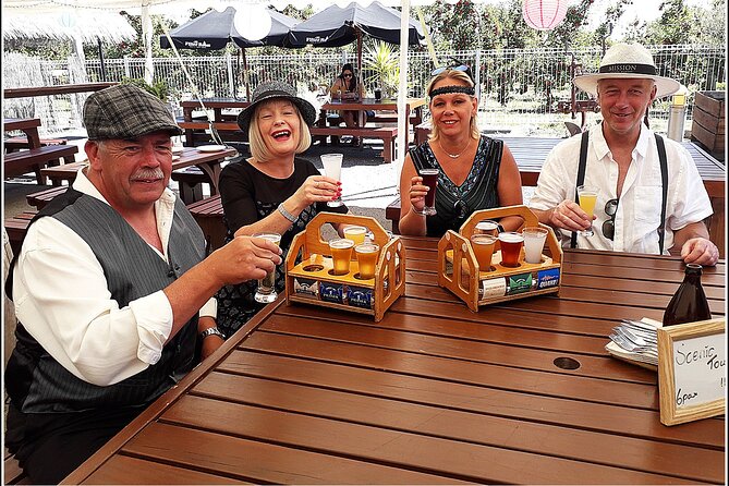 Small Group - Beer, Wine, Cider and Gin Tour - 5.5 - 6 Hours - Beverage Sampling Lineup