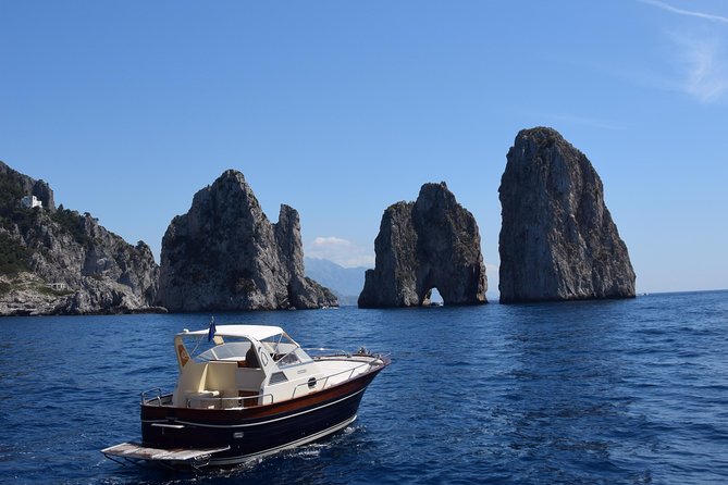 Small Group Boat Day Excursion to Capri Island From Amalfi - Included Snacks, Drinks, and Tastings