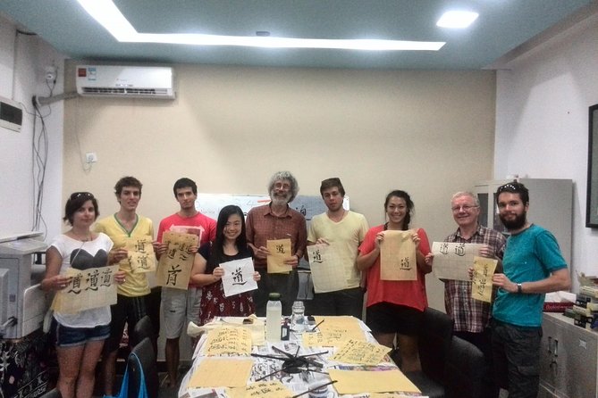 Small Group Chinese Calligraphy Lessons With Becky - Meeting and End Point