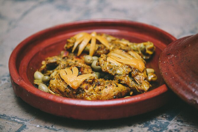 Small-Group Cooking Class Experience in a Marrakech Riad - Cooking the Tagine