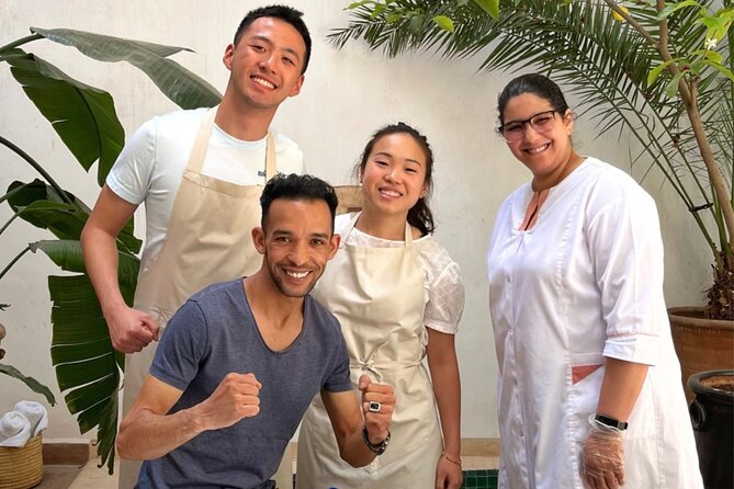 Small-Group Cooking Class Experience in a Marrakech Riad - Dining on the Prepared Meal