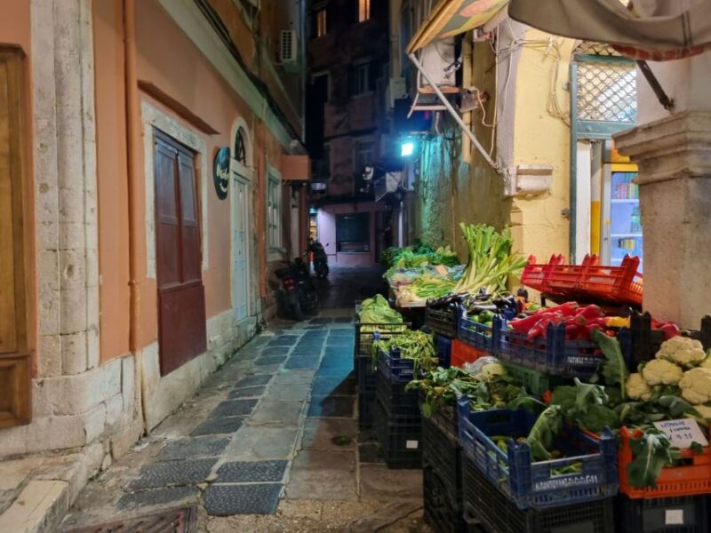 Small Group: Corfu Evening Walking Tour With a Glass of Wine - Inclusions