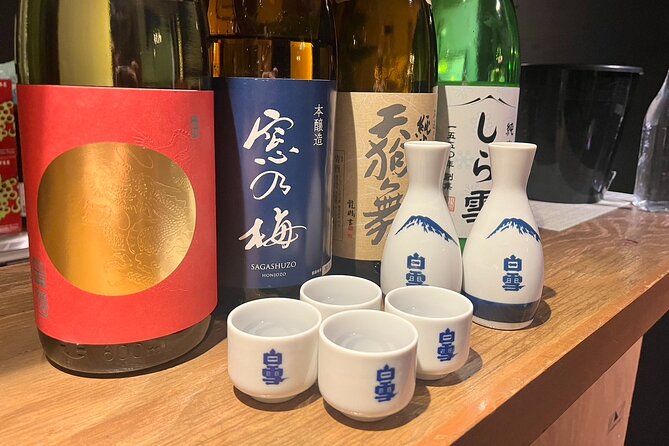 Small Group Guided Sake Tasting Experience in Tsukiji, Near Ginza - Meeting Point and Pickup
