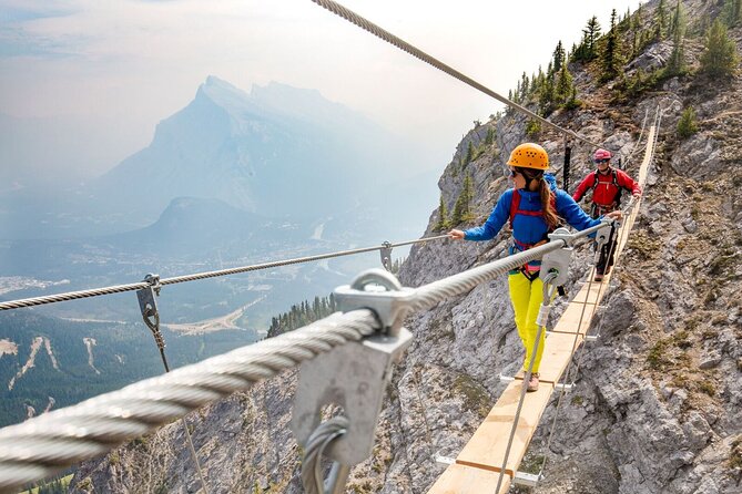 Small-Group Guided via Ferrata Climbing With Banffs Best Views - Included Gear and Equipment