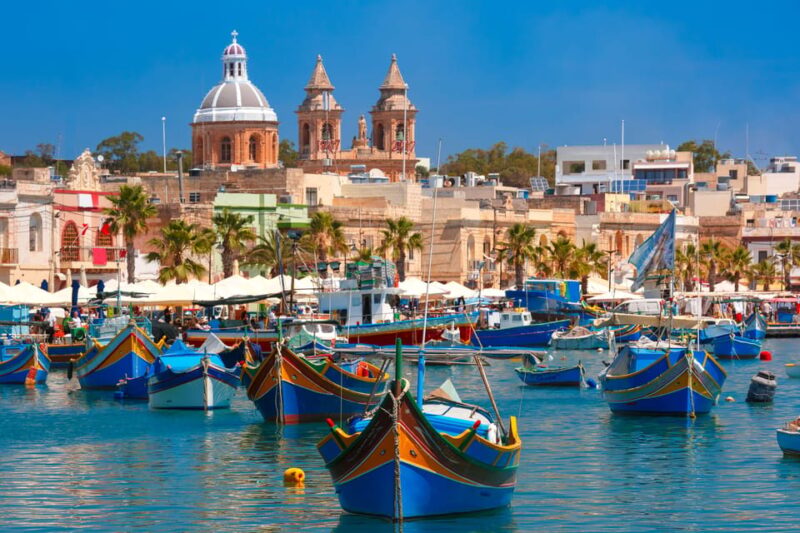 Small Group: Hagar Qim Temple, Blue Grotto & Marsaxlokk Tour - Marsaxlokk Village