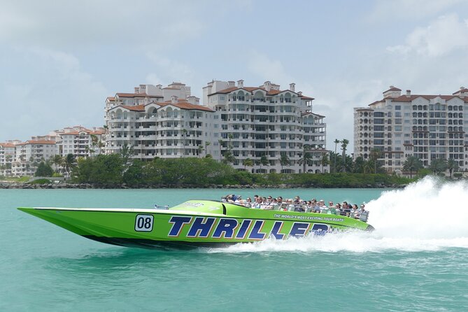 Small-Group Miami City and Speedboat Tour & Hotel Pick-up - Marvel at Stunning Waterfront Views
