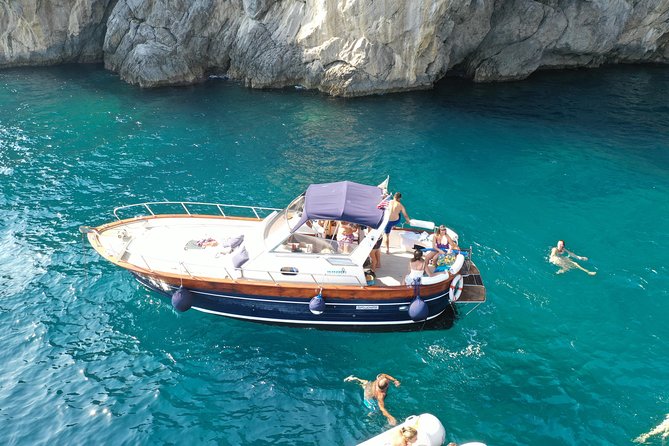 Small Group of Amalfi Coast Full Day Boat Tour From Positano - Free Time in Amalfi Coast Town