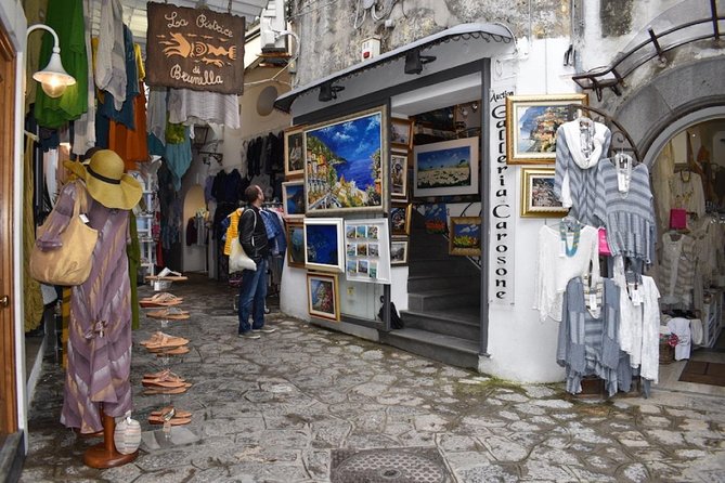 Small Group Positano and Amalfi Boat Tour From Naples - Cruise Ship Passengers
